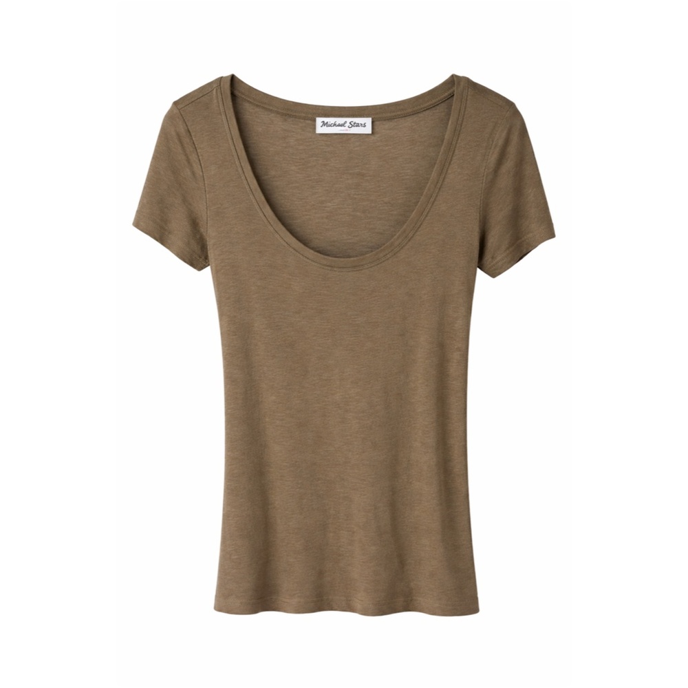 Michael Stars Olive Green Top